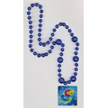 Basketball Combo Mardi Gras Beads with Square Light-Up Disk